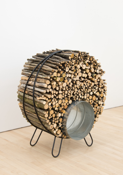2017.05 Charles Harlan: Sailboat, Sticks, 2017 2017.05 Charles Harlan: Sailboat, Sticks, 2017