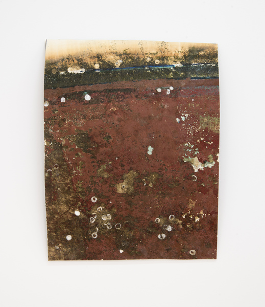 2017.05 Charles Harlan: Sailboat, Barnacles, 2017 2017.05 Charles Harlan: Sailboat, Barnacles, 2017