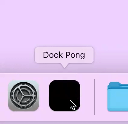 Dock Pong