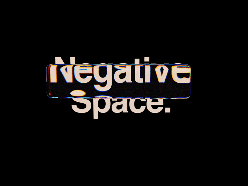 Negative Space.  - MadeByStudioJQ