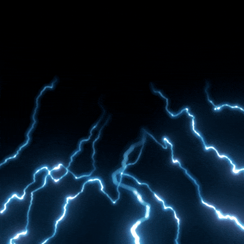 Glow Lightning Strike GIF by xponentialdesign - Find &amp; Share on GIPHY