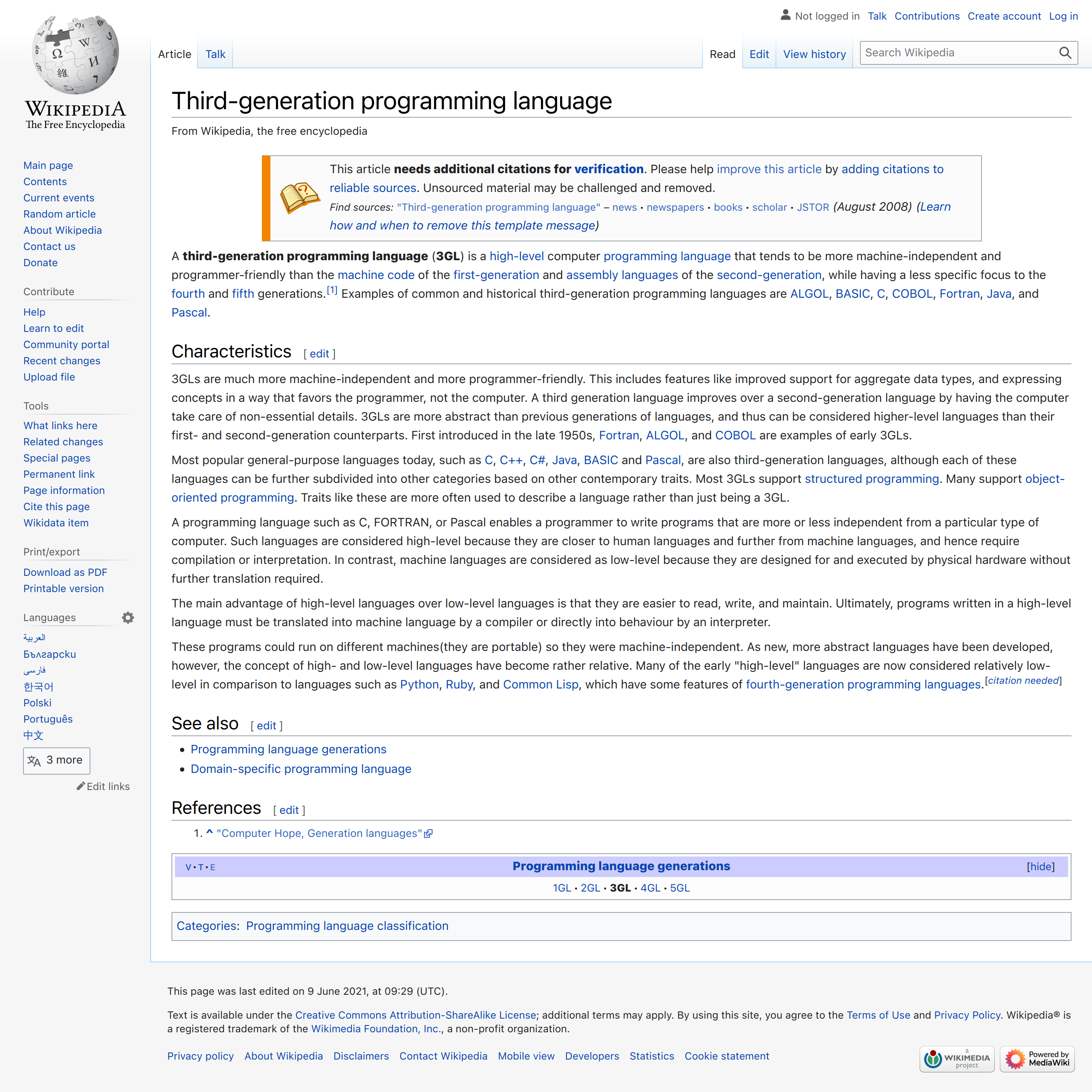 Java (programming language) - Wikipedia