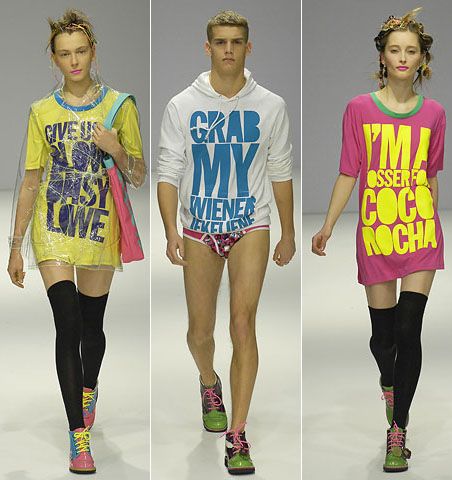 HENRY HOLLAND'S SLOGAN T-SHIRTS 2006 