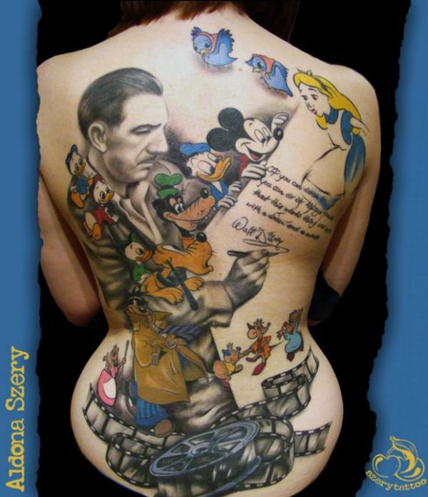 Sleeve Disney Lion King Tattoo by Cia Tattoo