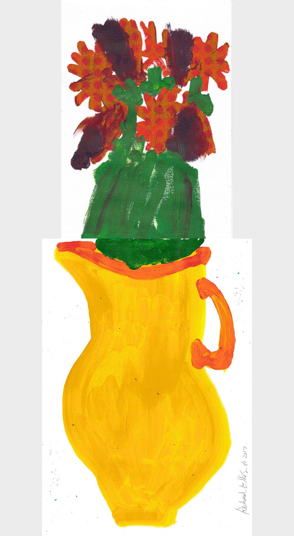 paintings of flowers — Are.na