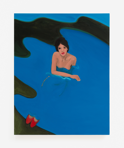 2017.10 Becky Kolsrud: Allegorical Nudes, Bather in Red, 2017 2017.10 Becky Kolsrud: Allegorical Nudes, Bather in Red, 2017