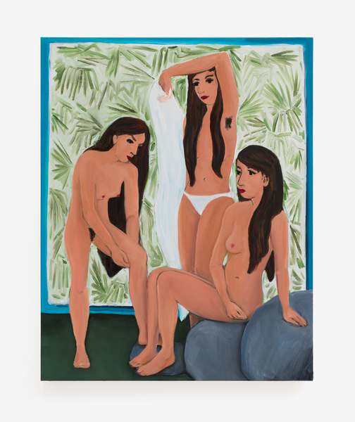 2017.10 Becky Kolsrud: Allegorical Nudes, Bathers with Backdrop, 2017 2017.10 Becky Kolsrud: Allegorical Nudes, Bathers with Backdrop, 2017