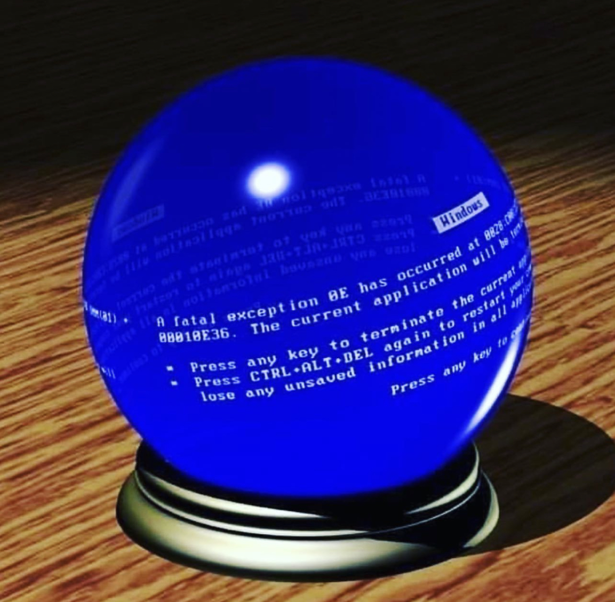 bluescreen orb