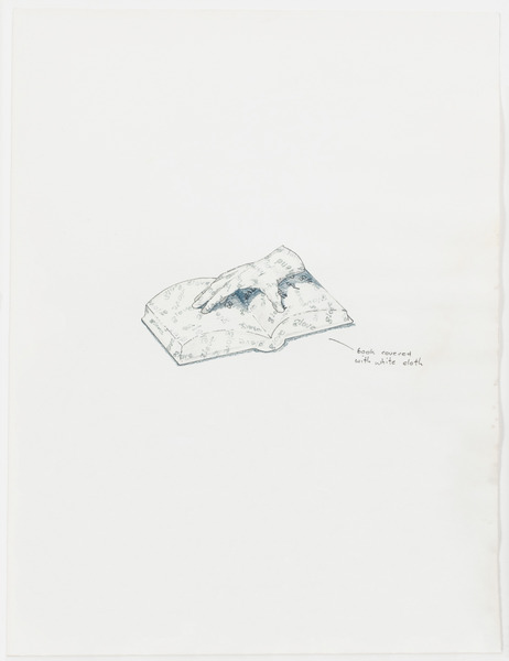 2013.06 Stuart Sherman : Proposed Sculptural Projects..., untitled (hand / glove), c. 1985-1989 2013.06 Stuart Sherman : Proposed Sculptural Projects..., untitled (hand / glove), c. 1985-1989