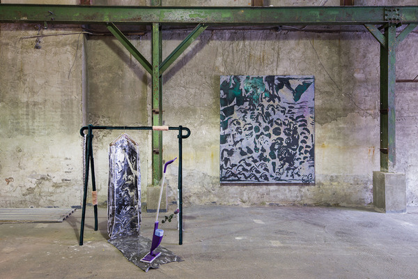 2013.11 Garage Show, Installation view of Alex Da Corte and Chris Martin 2013.11 Garage Show, Installation view of Alex Da Corte and Chris Martin