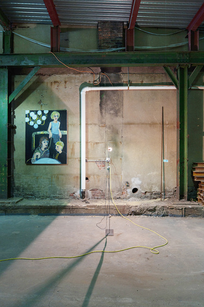 2013.11 Garage Show, Installation view of Becky Kolsrud, Carol Bove and Elaine Cameron-Weir 2013.11 Garage Show, Installation view of Becky Kolsrud, Carol Bove and Elaine Cameron-Weir
