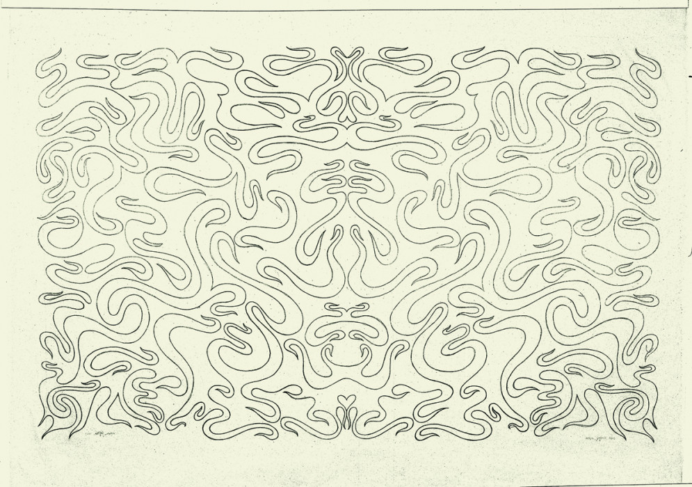 アート・デザイン・音楽 Marian Zazeela Drawings Marian Zazeela, Drawing for Lightbox (Design C), 1965 | Are.na