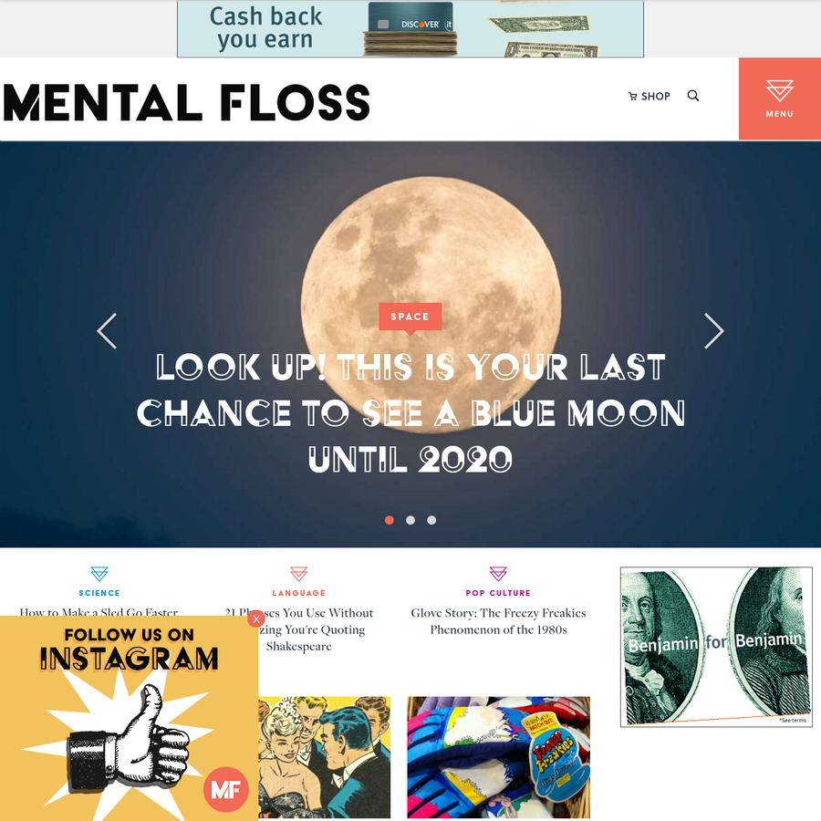 test your knowledge with amazing and interesting facts trivia quizzes and brain teaser mental flos!   s - how to find out if you ve been blocked on instagram mental floss