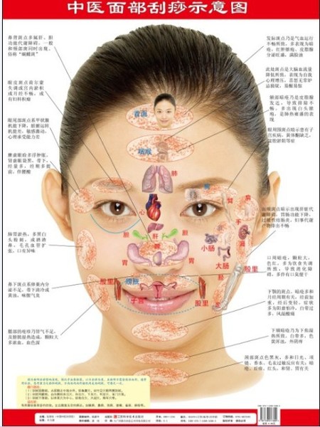 Traditional chinese medicine facial