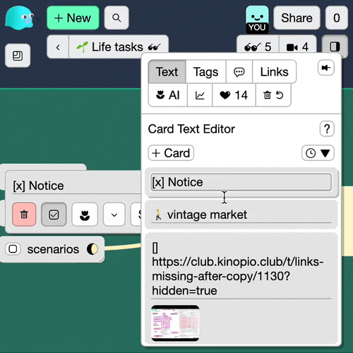 simple text editor demo