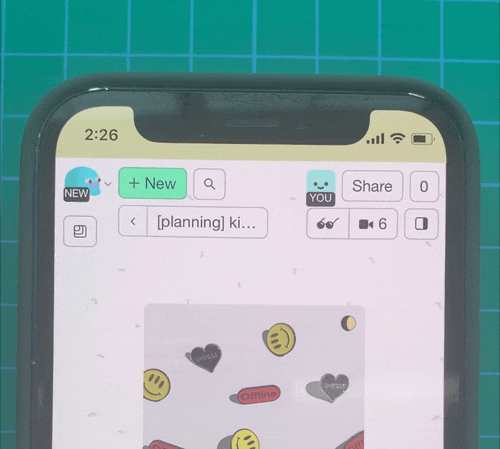 ios app header color transition