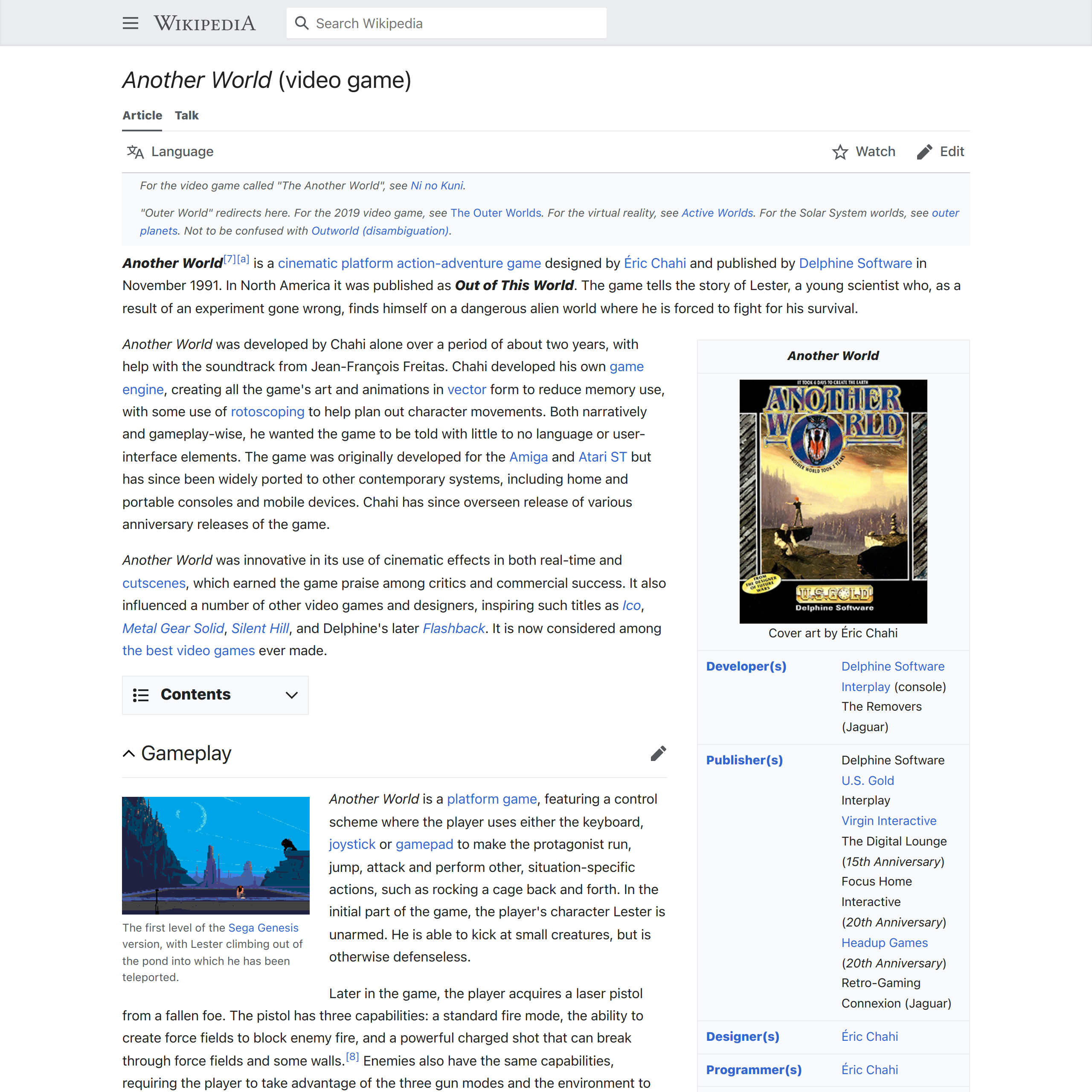 Another World (video game) - Wikipedia