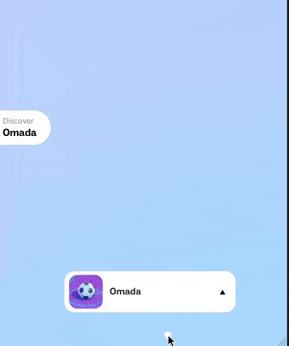 Cursor Following Menu – Luniverse