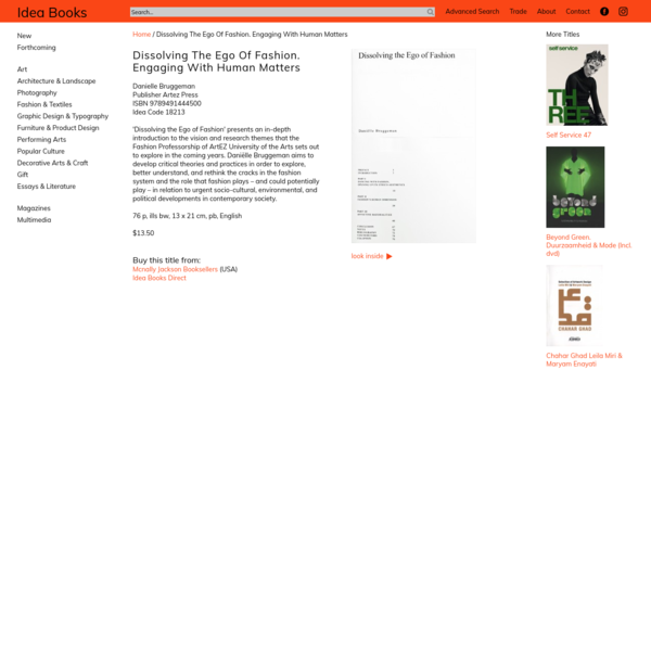 Are Na Dissolving The Ego Of Fashion Engaging With Human