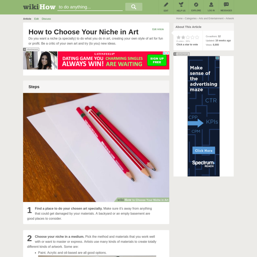 2019 year - How to Choose Your Niche in Art 2019 year