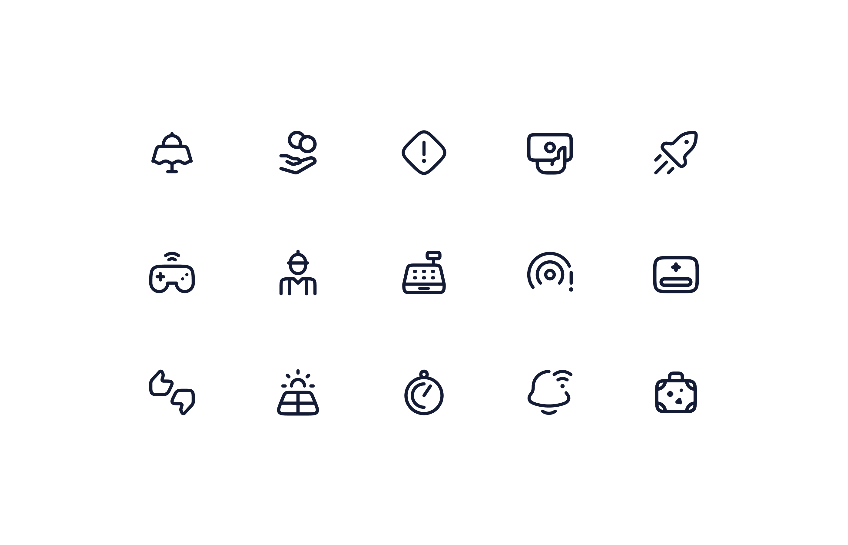 New icons from hugeicons