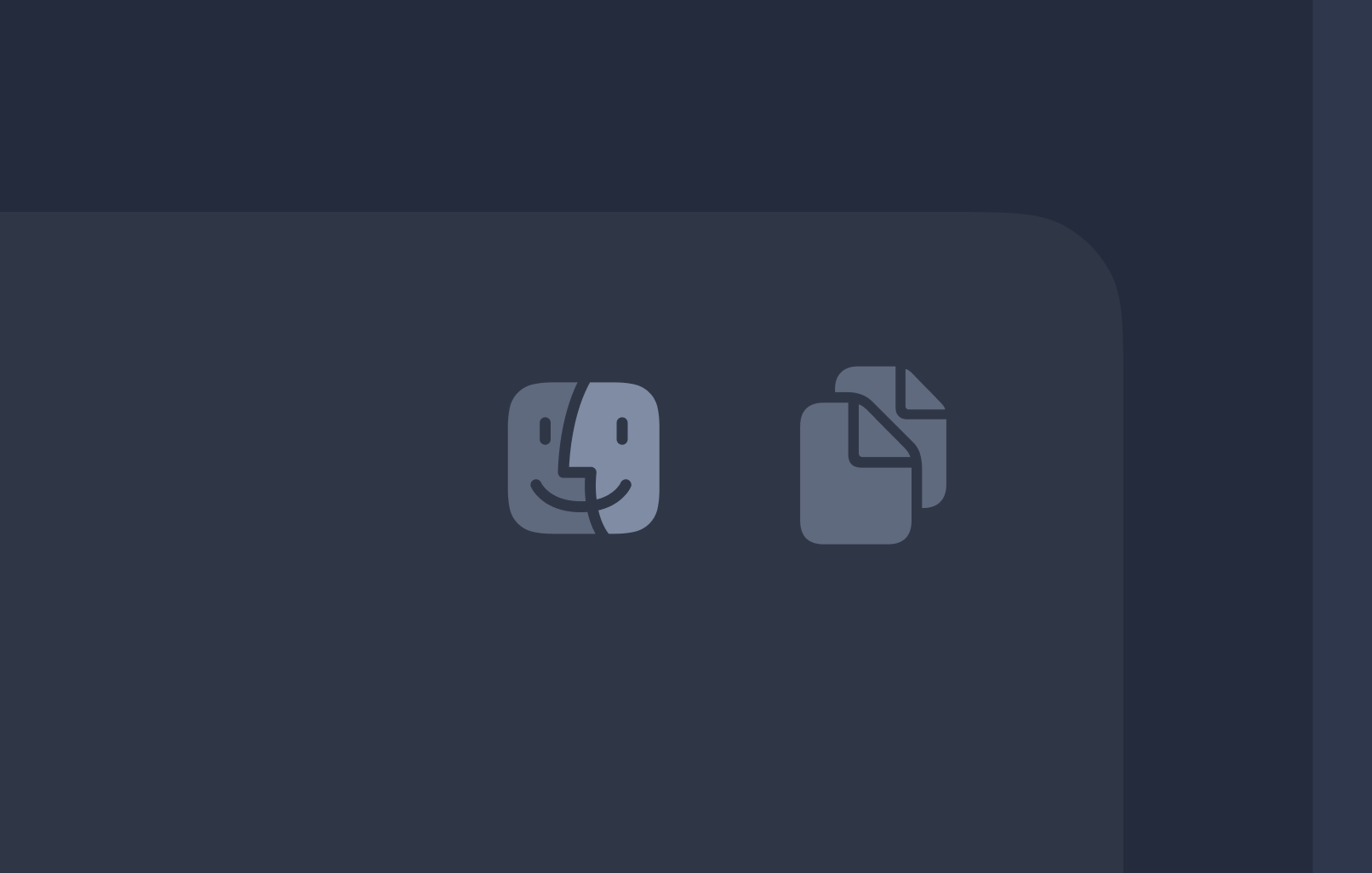 Reveal in Finder icon