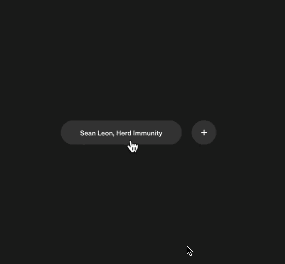 by @paulsoulhiard - Doing some explorations on fluid/morphing UI in #webgl