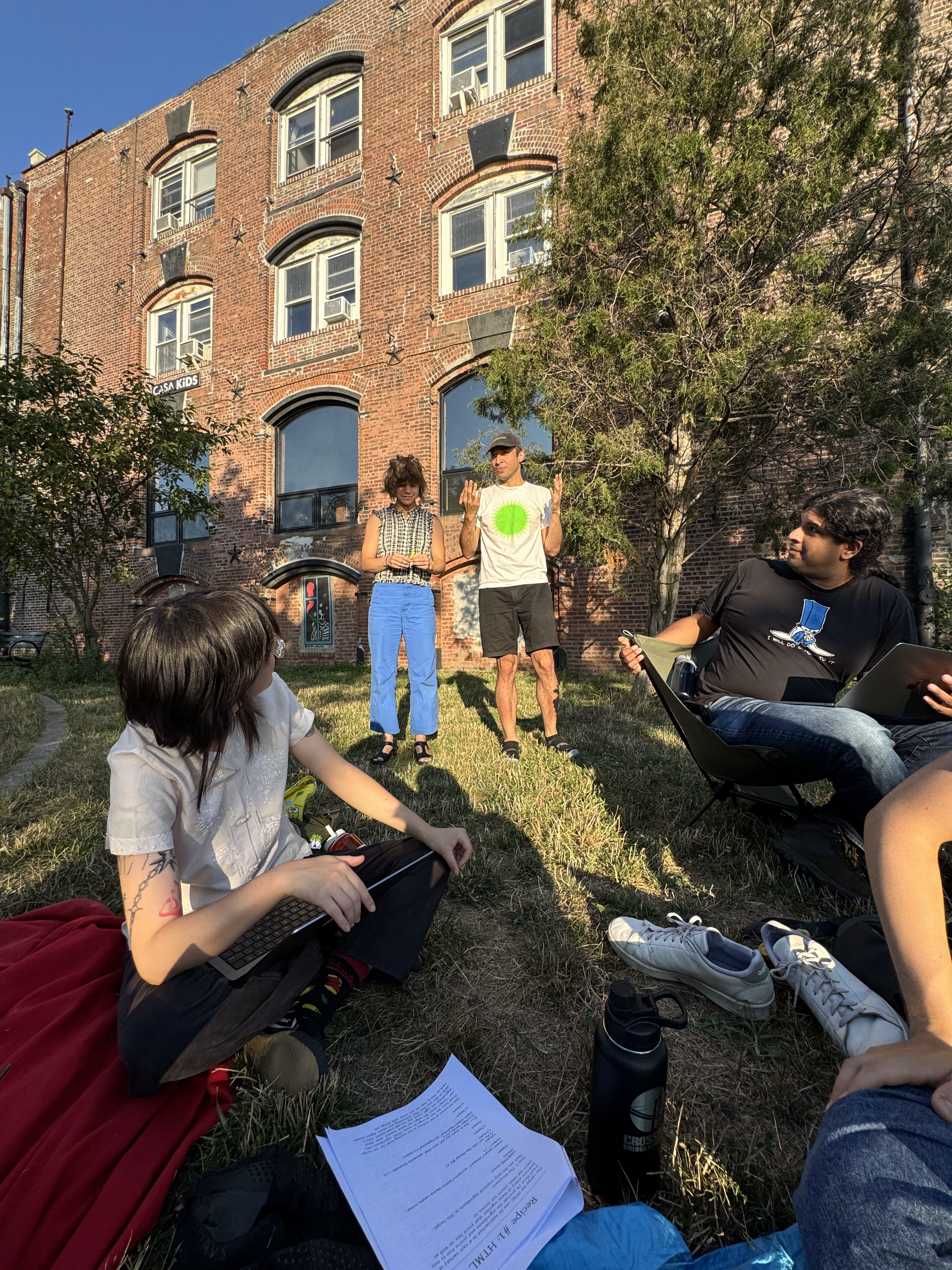 people gathering world wide on html day
