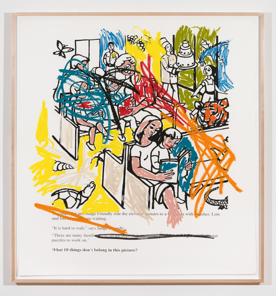 2018.10 Sable Elyse Smith: BOLO, Coloring Book 6, 2018 2018.10 Sable Elyse Smith: BOLO, Coloring Book 6, 2018