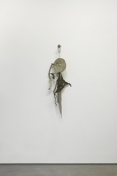 2019.01 Elaine Cameron-Weir: CONDO London, His Master's Voice (such a medal, when given in ceremony is placed high around the neck, A Dog's Collar). Attempts to keep conversation with it rather like holding up the head of a corpse, 2018 2019.01 Elaine Cameron-Weir: CONDO London, His Master's Voice (such a medal, when given in ceremony is placed high around the neck, A Dog's Collar). Attempts to keep conversation with it rather like holding up the head of a corpse, 2018