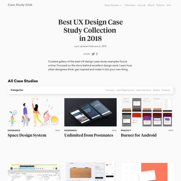 how to create a ux case study