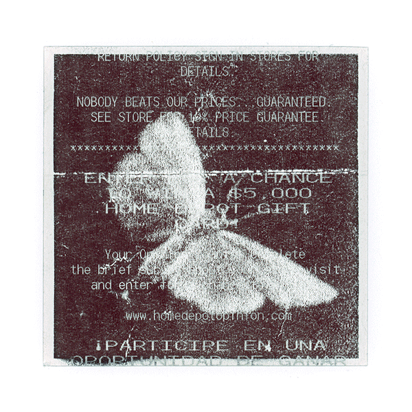 Adrian Hanft uses old receipts as a canvas for his mesmerising animations