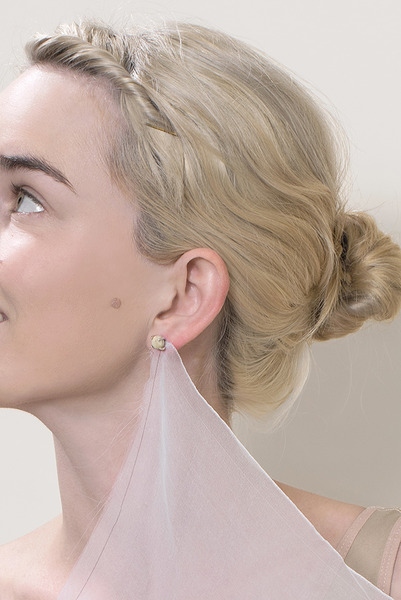 Anna-Sophie Berger, pea earrings, 2015 Anna-Sophie Berger, pea earrings, 2015