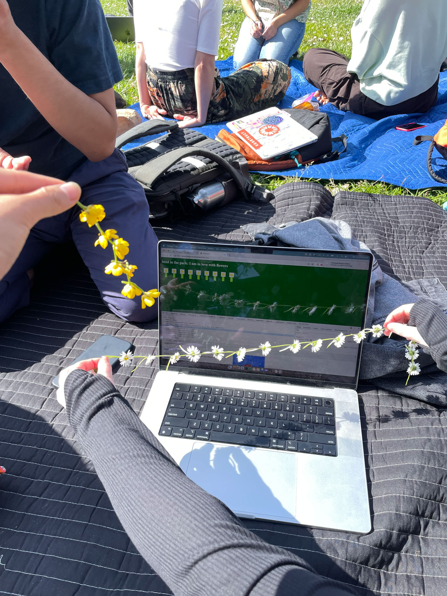 people gathering world wide on html day