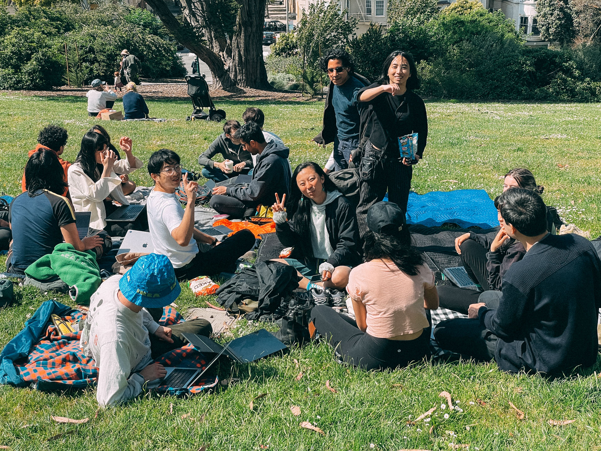 people gathering world wide on html day