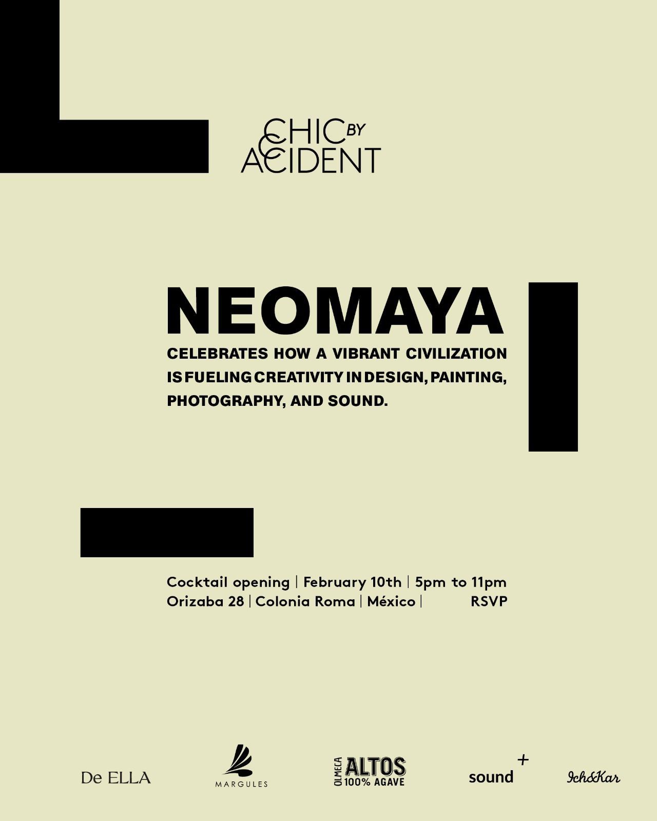 flyer principal — sound + sensemayá