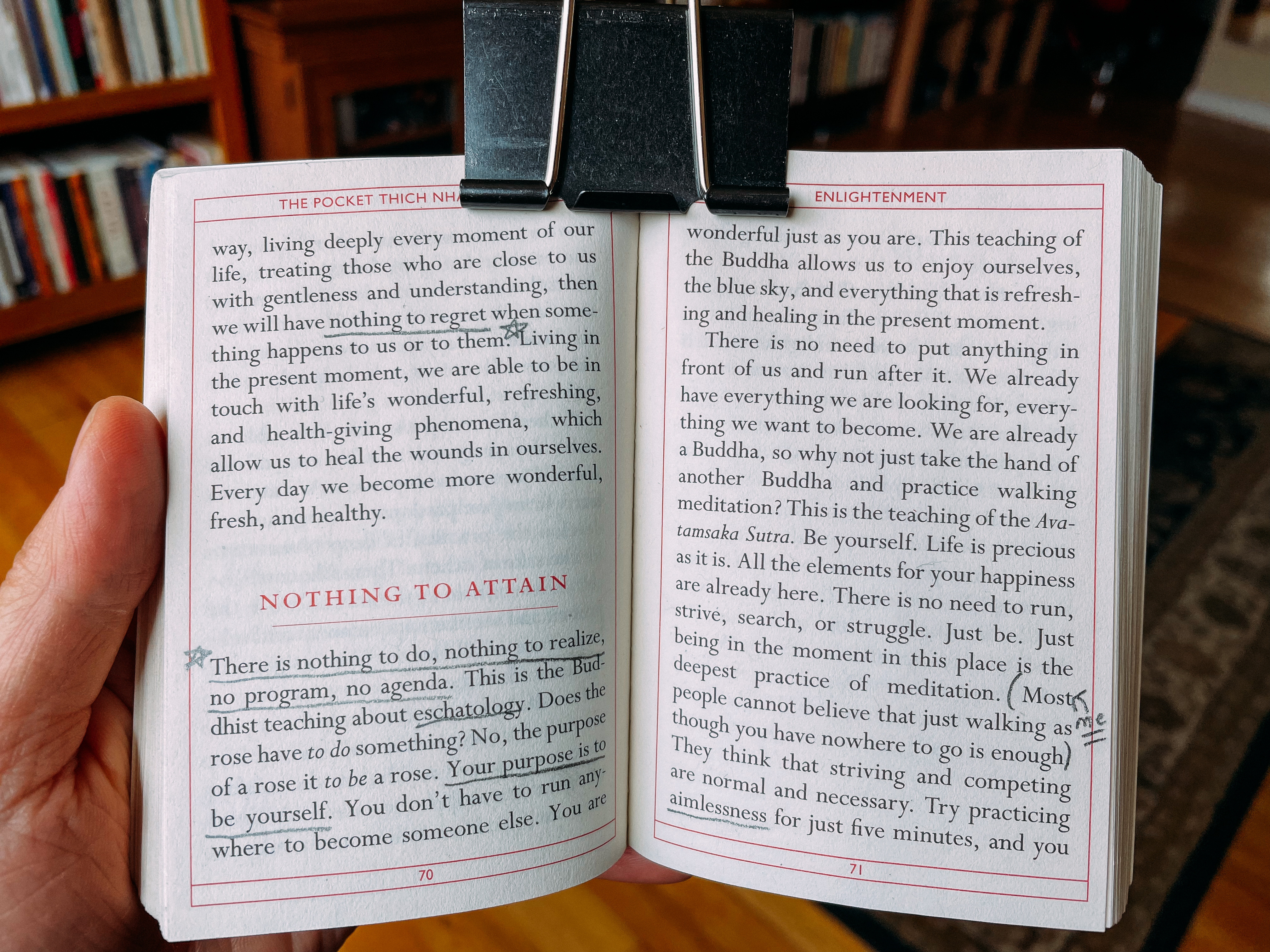 There is “nothing to attain”