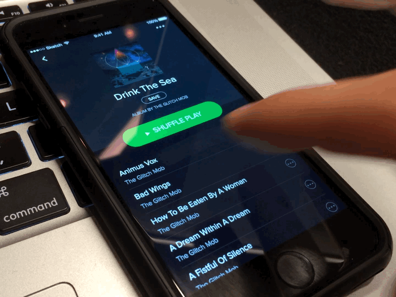 Multi-Select Table Cells (Applied to Spotify)