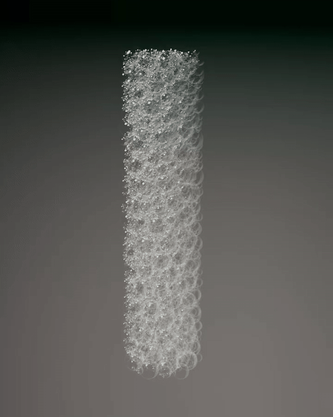 bubbles foam __ experiment art#3dart #sidefxhoudini #redshift3d #cgi #3dartist.mp4 - Video to animated GIF converter
