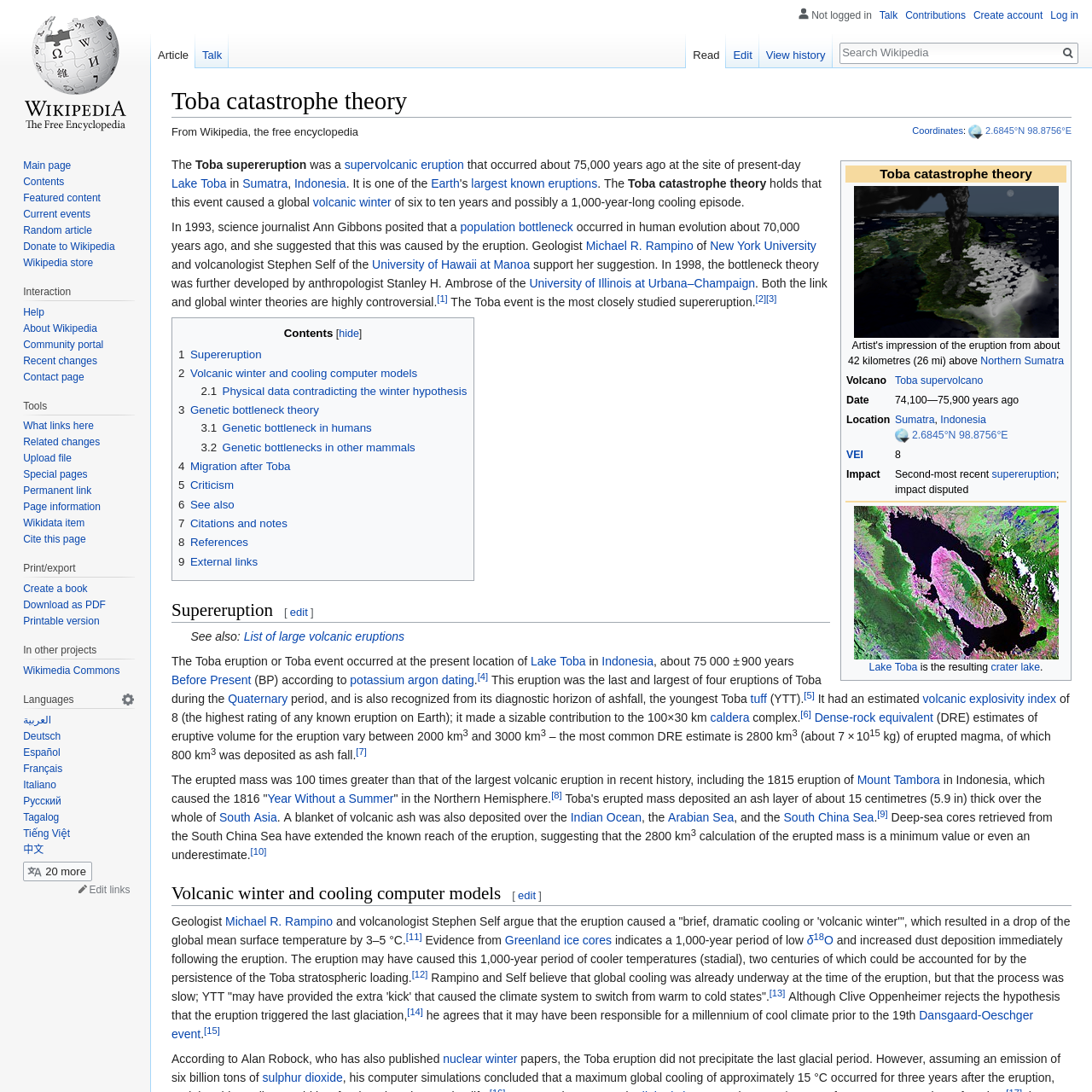Toba Catastrophe Theory Wikipedia Are Na Toba Catastrophe Theory Wikipedia Are Na