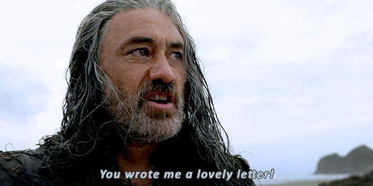 (78) Ed gets to read one of Stede's letters (2.08 — MERMEN) – @gentlebeardgifs on Tumblr