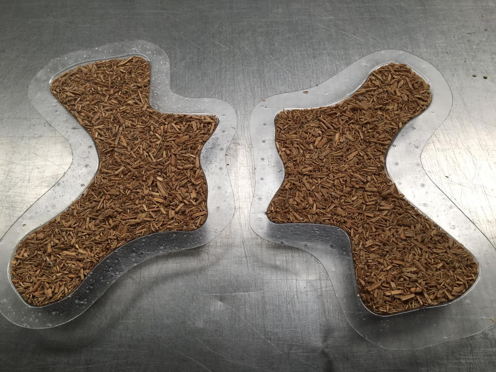 Moulds Packed with Substrate and Mycelium Cultures