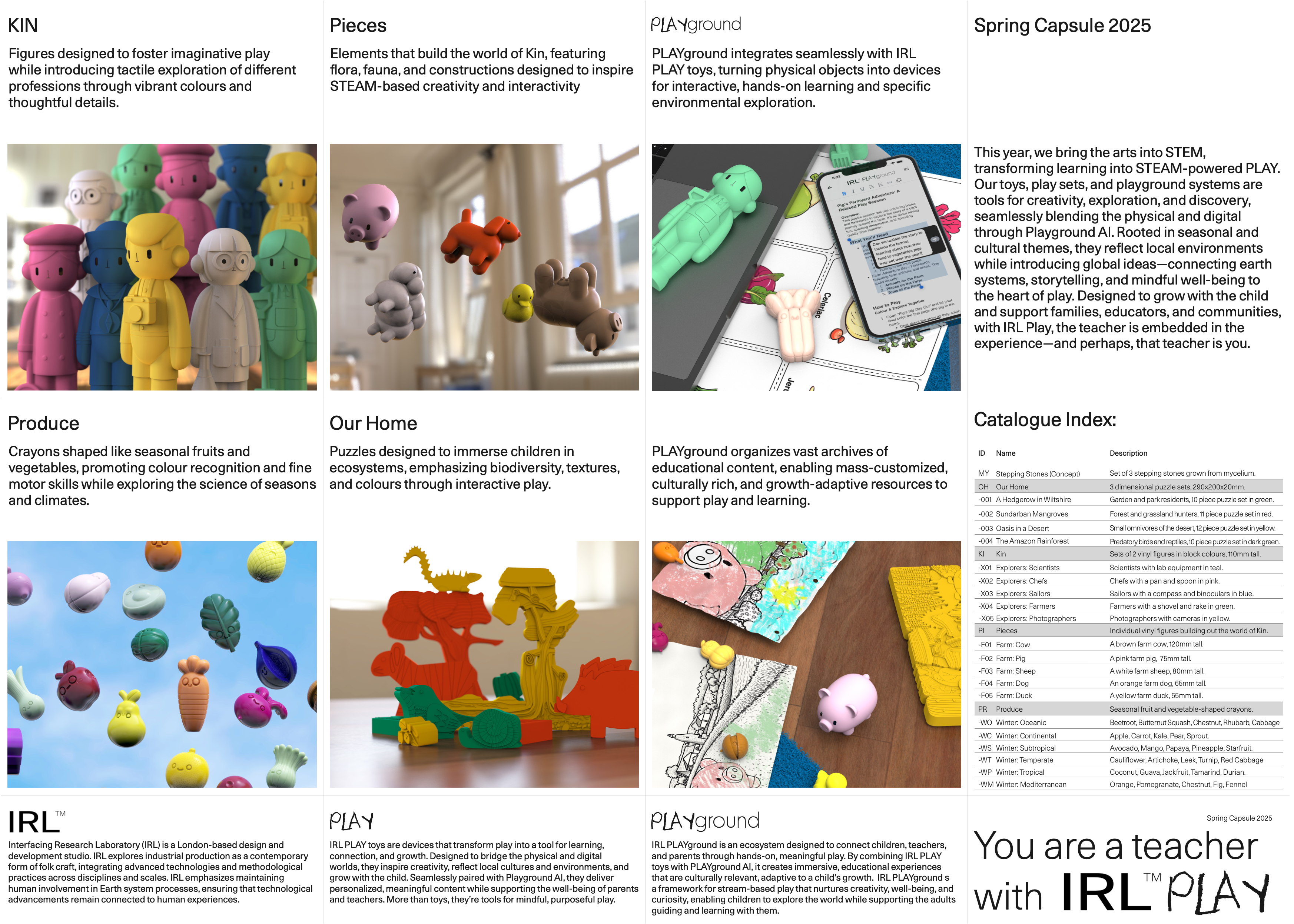 IRL PLAYground Spring Capsule 2025