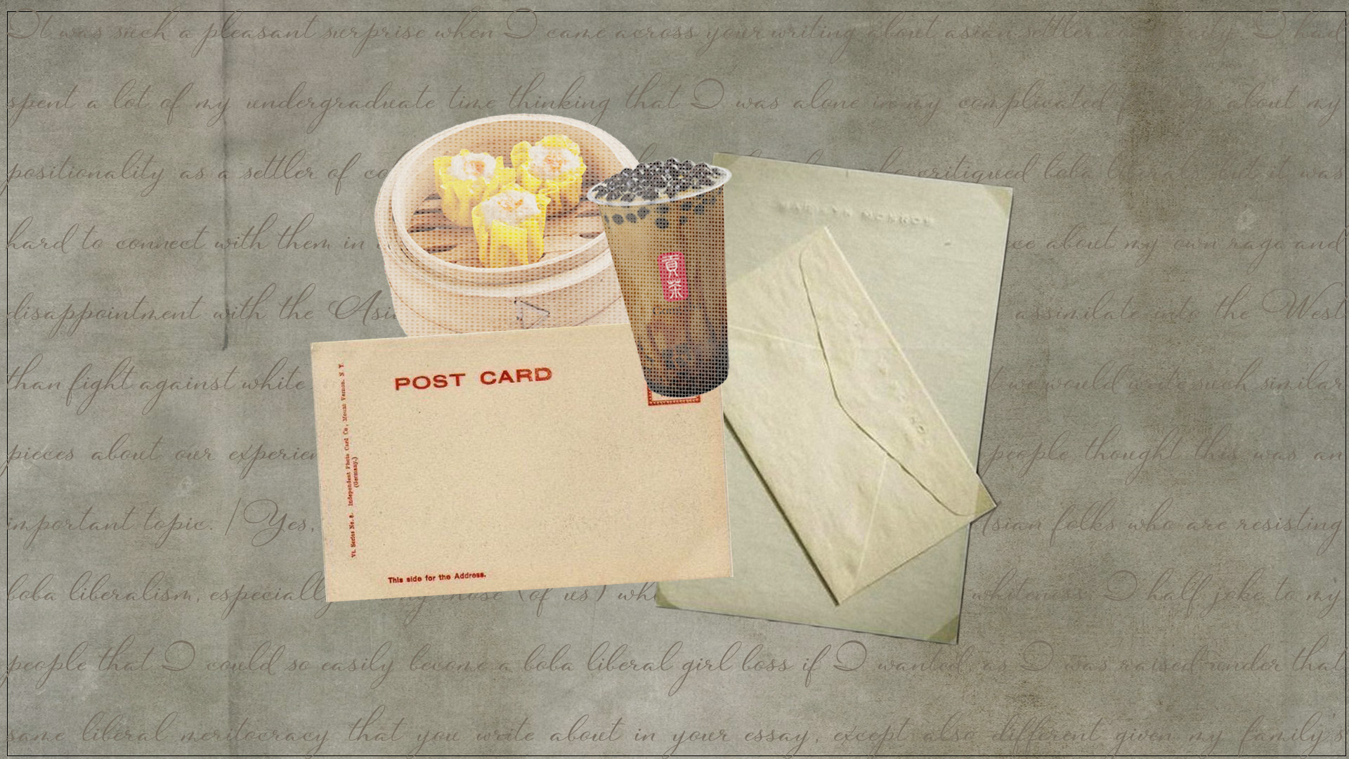 cover for cyn and jiyoun pen pal letters