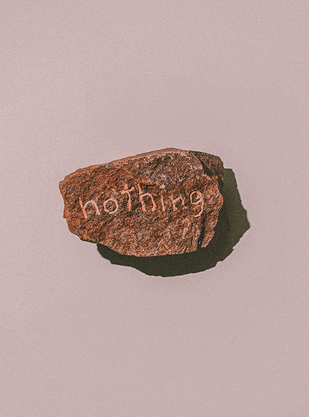 nothing is carved in stone