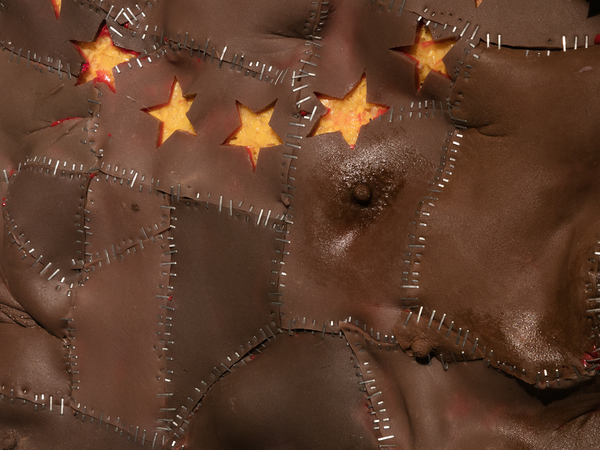 2019.04 Doreen Garner: She Is Risen, Betsey's Flag (detail), 2019 2019.04 Doreen Garner: She Is Risen, Betsey's Flag (detail), 2019