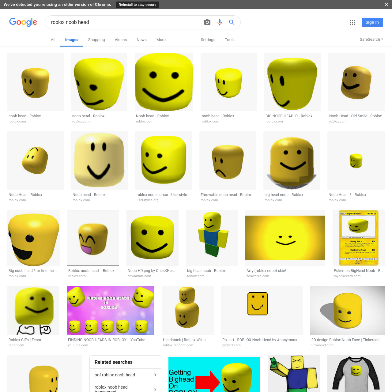 roblox noob head - Google Search —