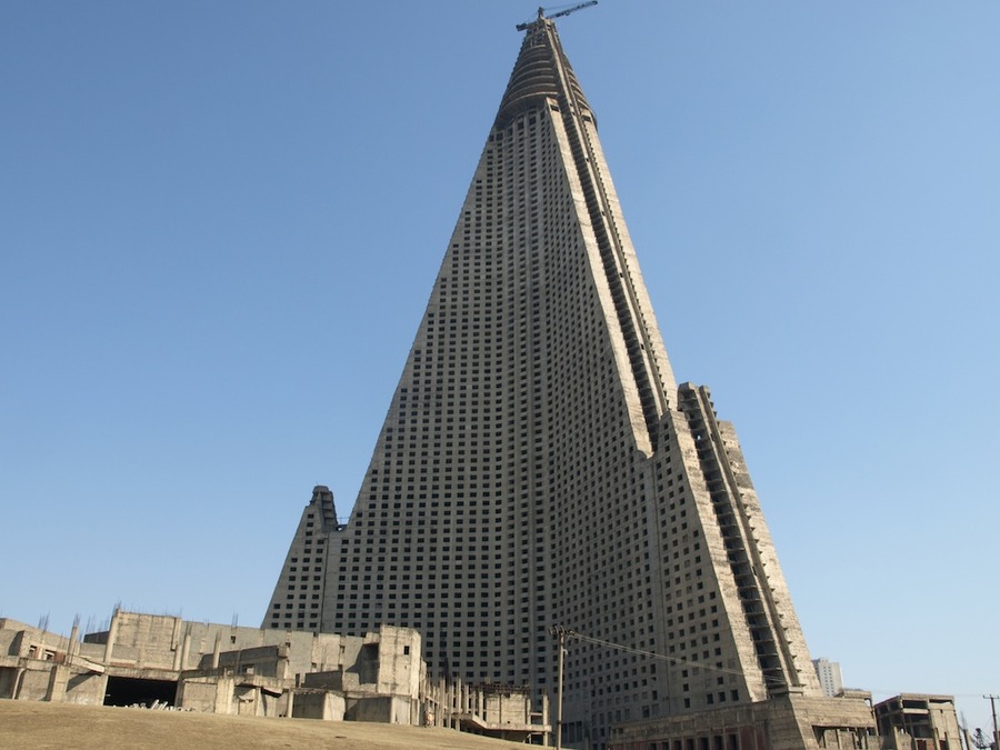 Ryugyong Hotel in North Korea — Are.na