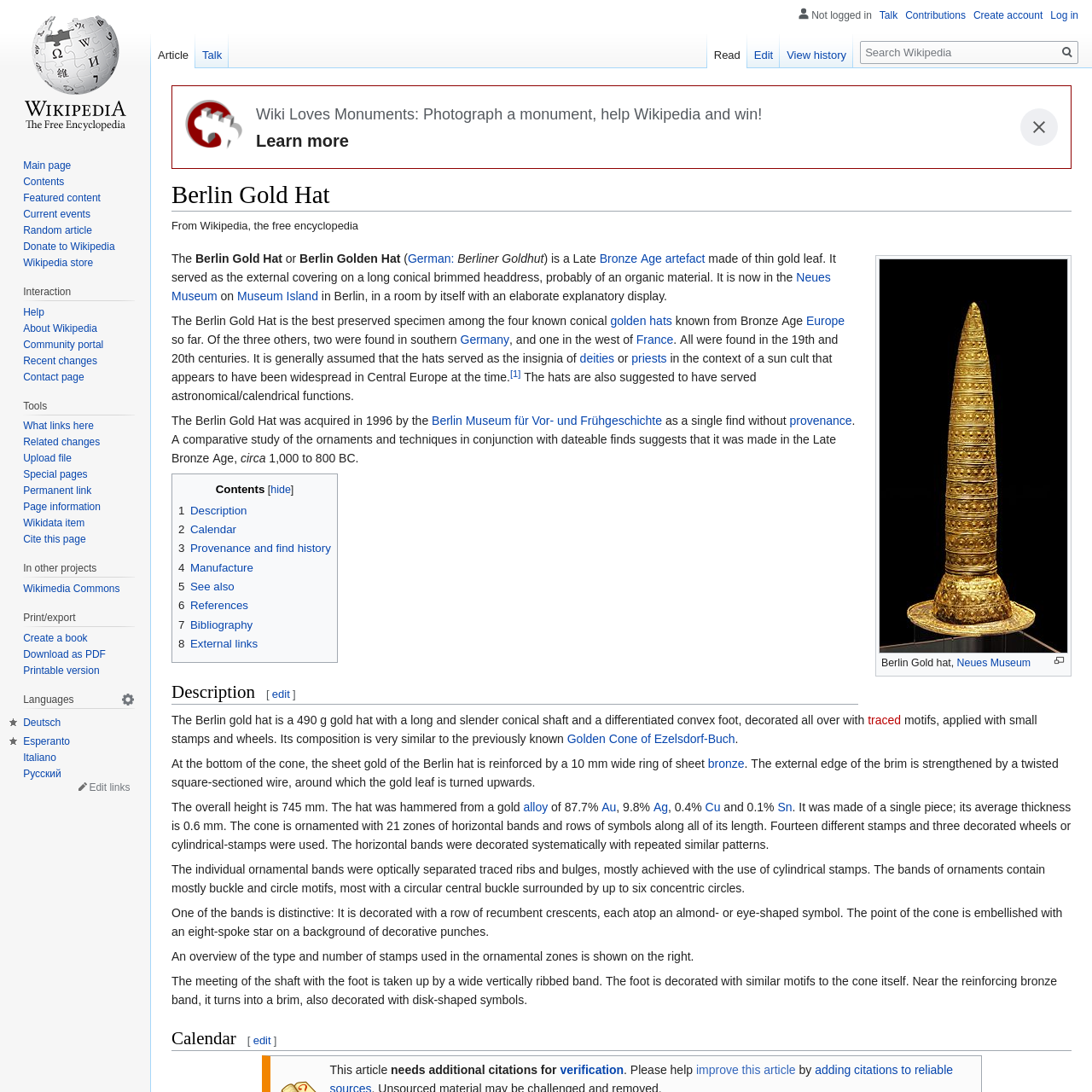 Berlin Gold Hat - Wikipedia