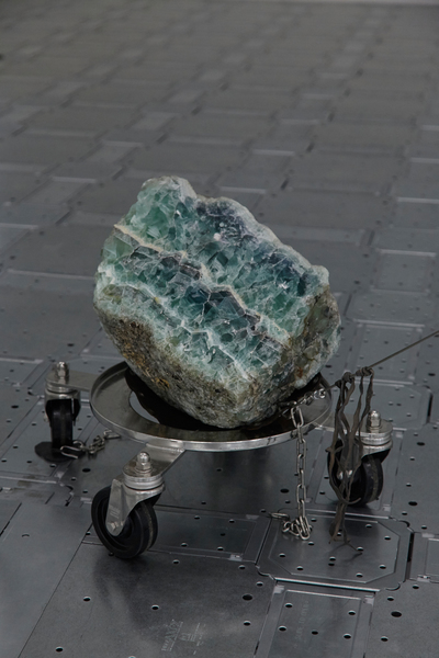 2019.09 Elaine Cameron-Weir: strings that show the wind, the face on the tip of the tongue its hum next to me underground the wind comes and is seen heralded by strings these devices of measure tracks and life activities in the fossil record symmetries to the physical world (detail), 2019 2019.09 Elaine Cameron-Weir: strings that show the wind, the face on the tip of the tongue its hum next to me underground the wind comes and is seen heralded by strings these devices of measure tracks and life activities in the fossil record symmetries to the physical world (detail), 2019